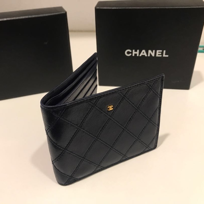Ví da nam hiệu Chanel
