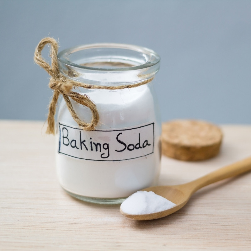 Cách khử mùi túi da mới bằng baking soda