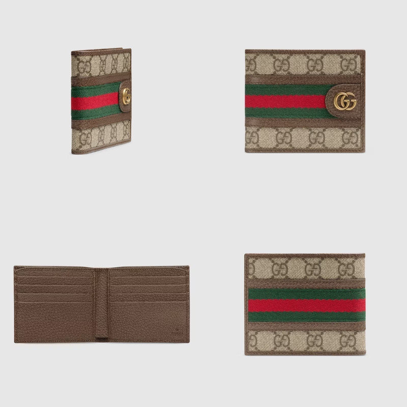 Ví da nam cầm tay Gucci Ophidia GG Wallet